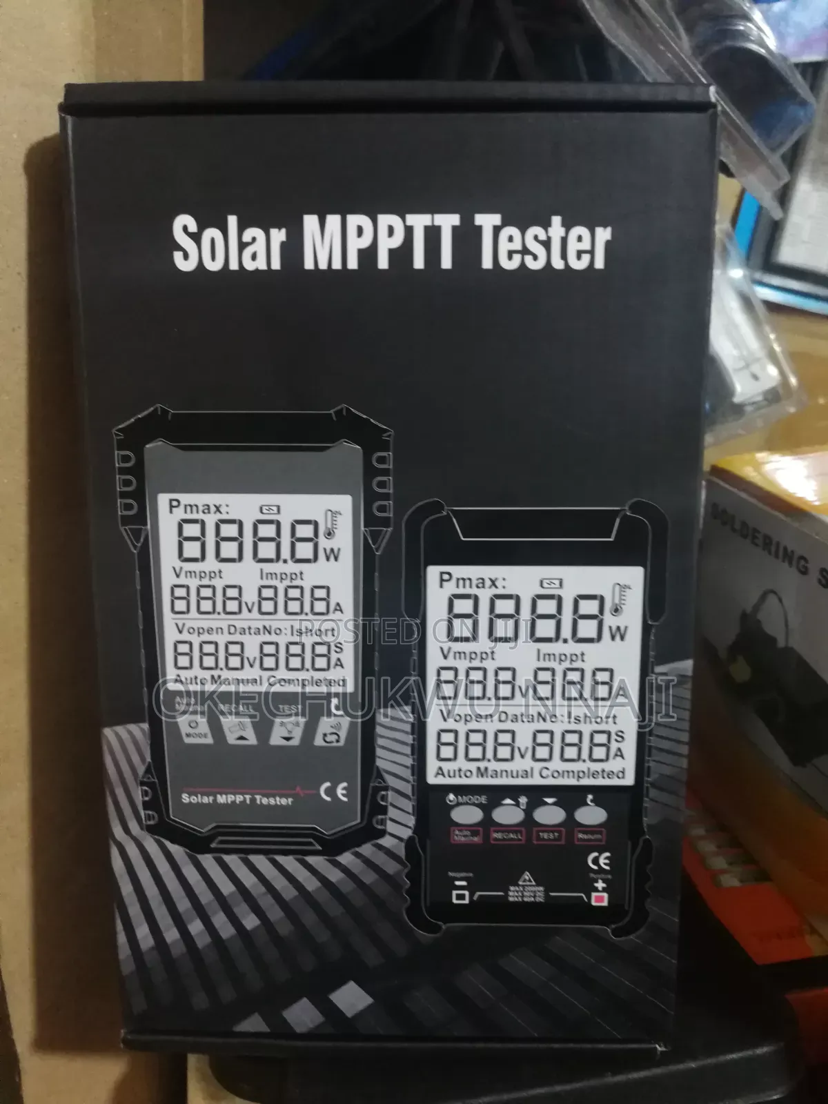 2000w Solar Panel Tester, Abs Material With LCD Display