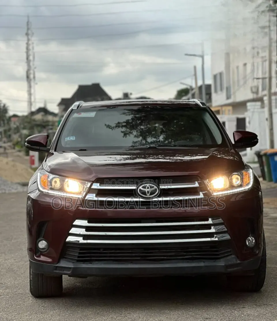 Toyota Highlander 2019 Red