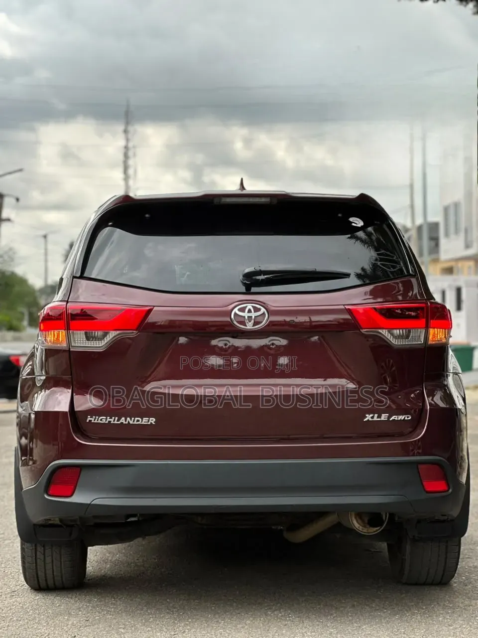 Toyota Highlander 2019 Red