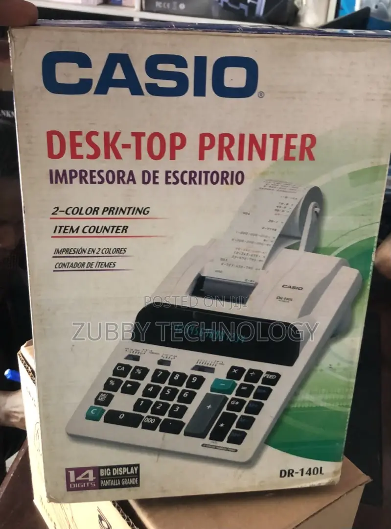 Casio Desktop Calculator Printer