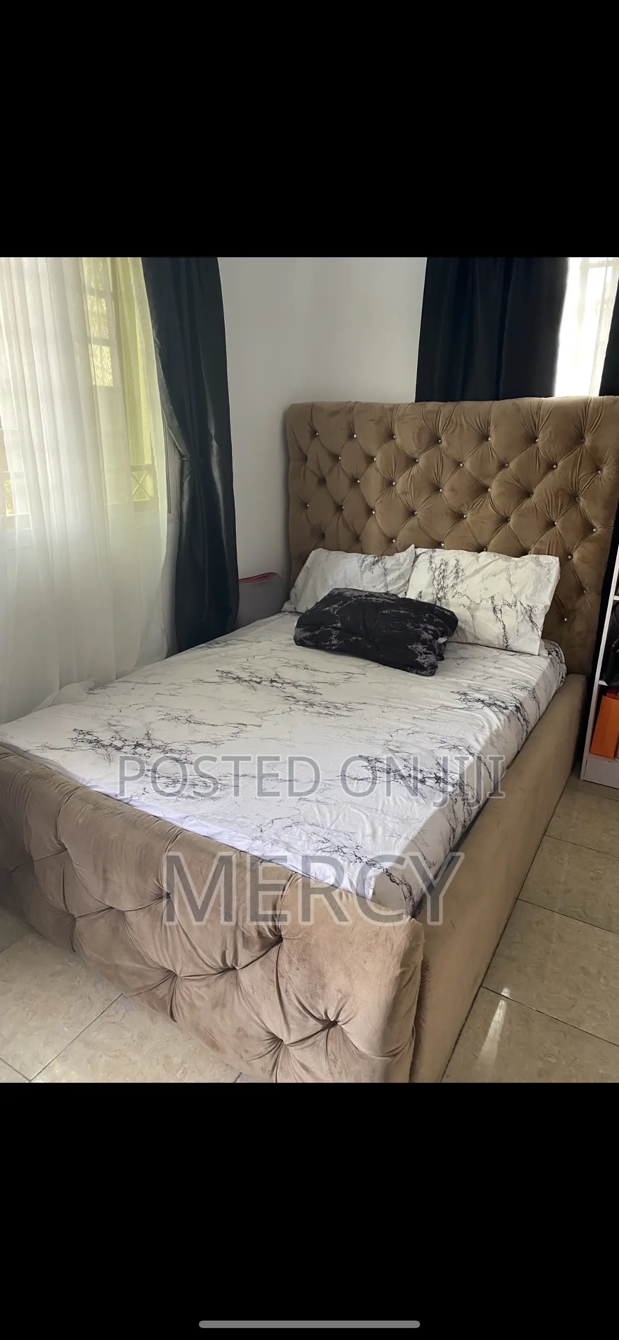 Bed and Bed Frame