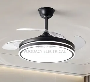 Modern Ceiling Chandelier With Fan