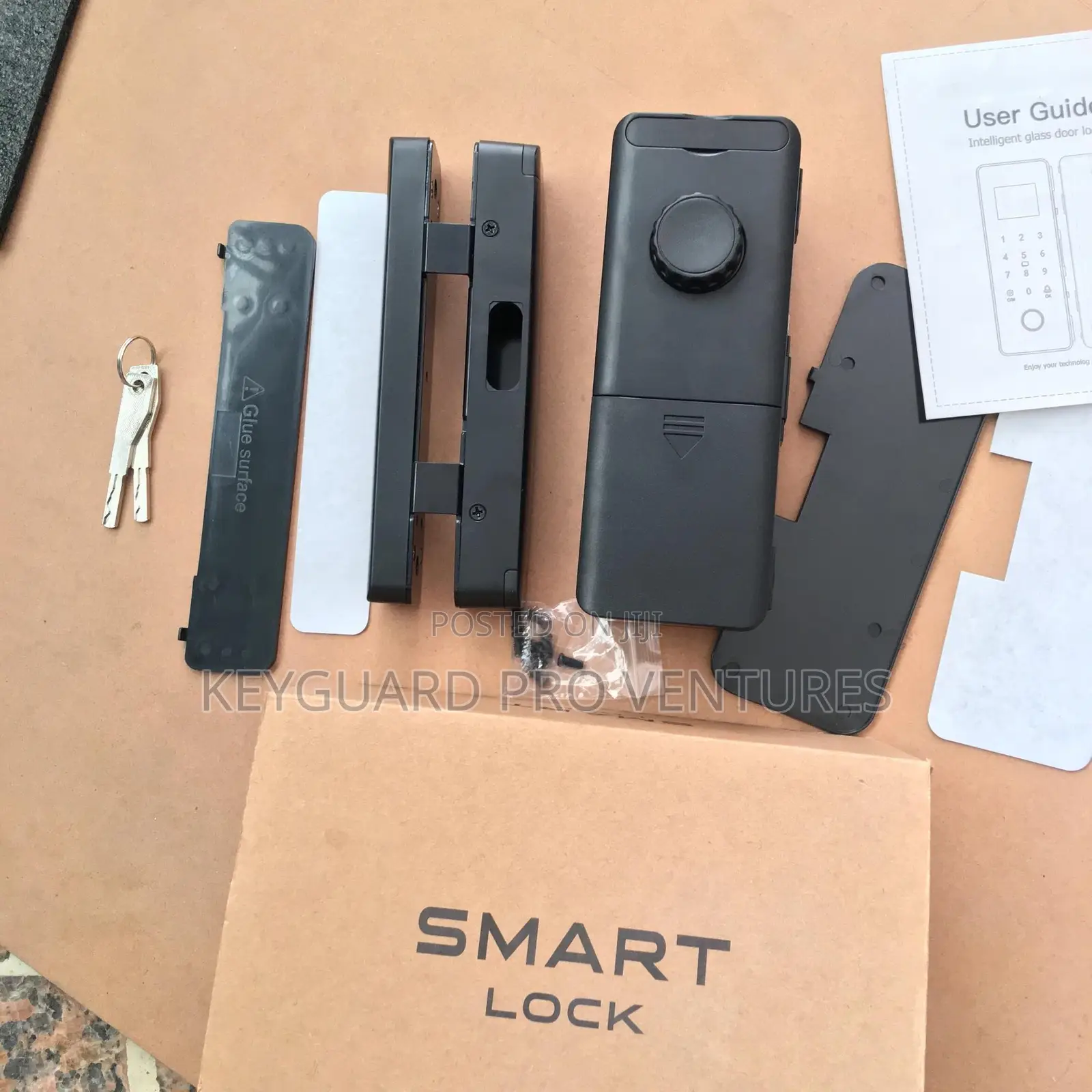 Keyless Smart Lock Installer For Glass Doors With Remote Control
