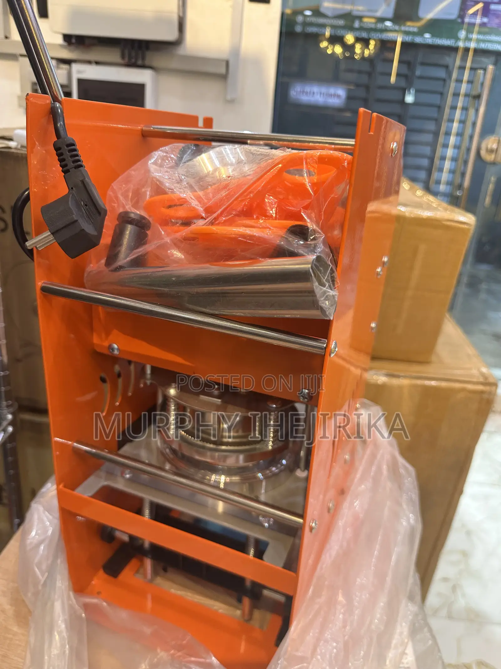 Semi Automatic Cup Sealer
