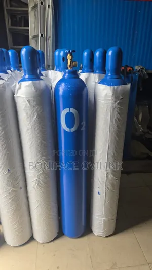 Oxygen Empty Bottle 6-Cubic