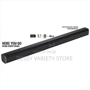 Here U Go Long 81cm TV Soundbar Bluetooth Rechargeable