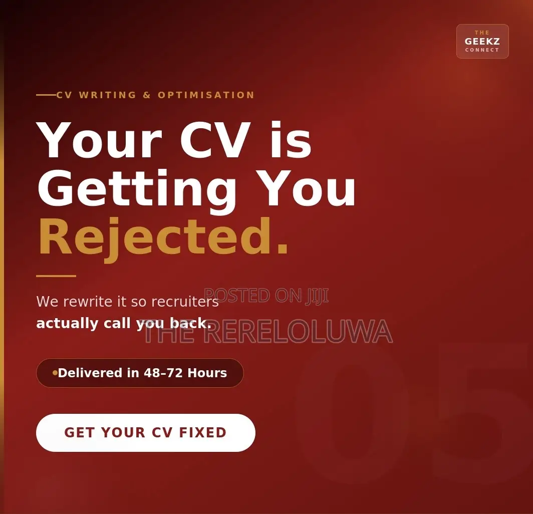 Your Cv Is Getting You Rejected.