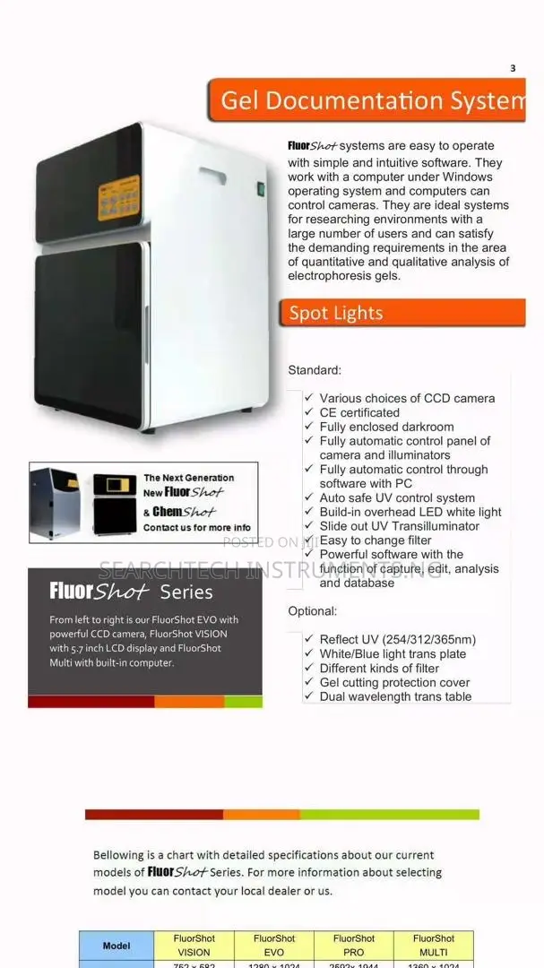 Gel Documentation Sc850