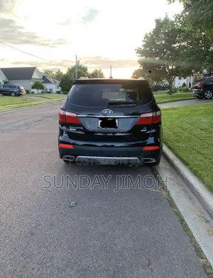 Hyundai Santa Fe Limited AWD 2016 Black