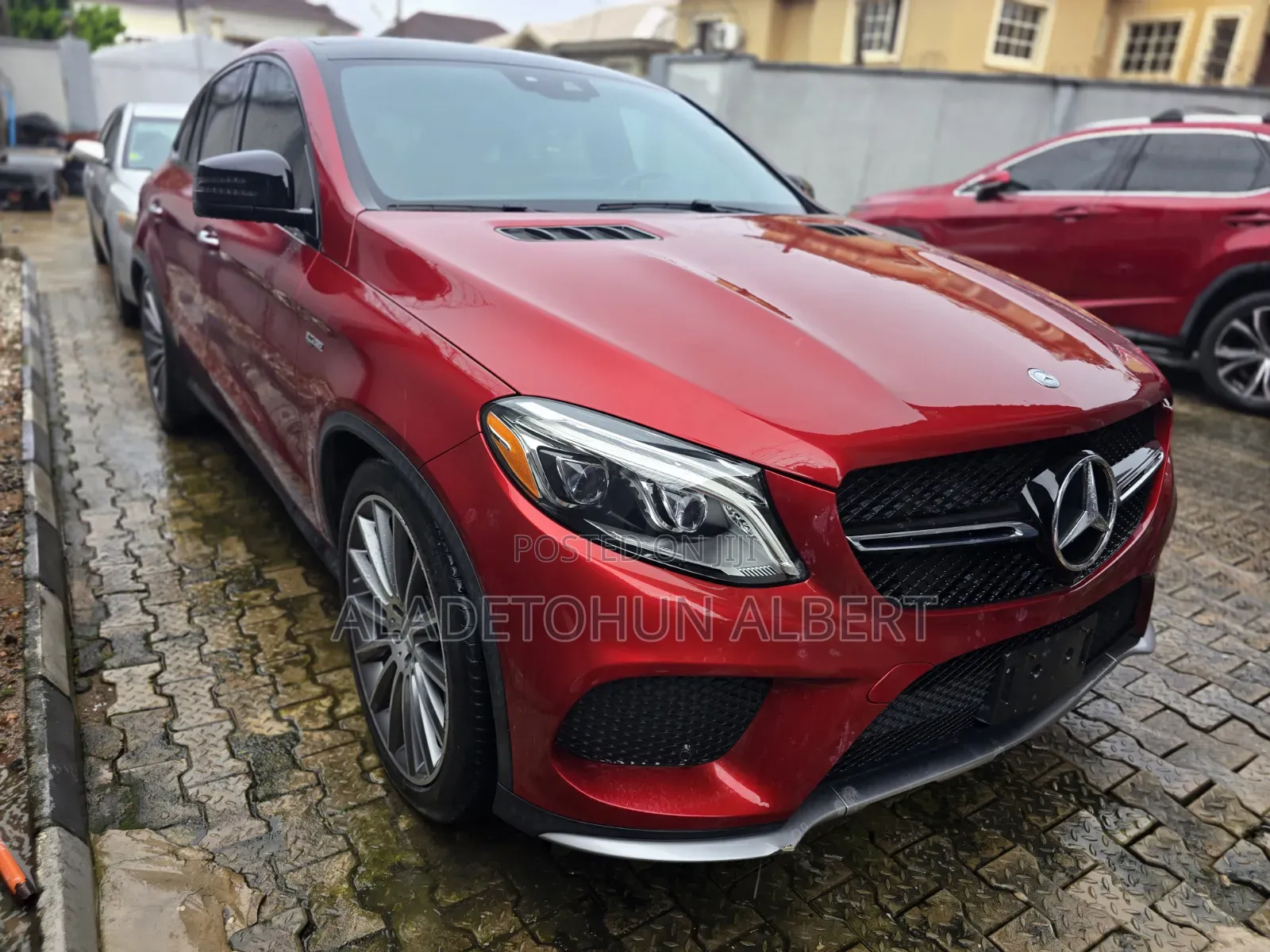 Mercedes-Benz GLE-Class 2017 Burgundy