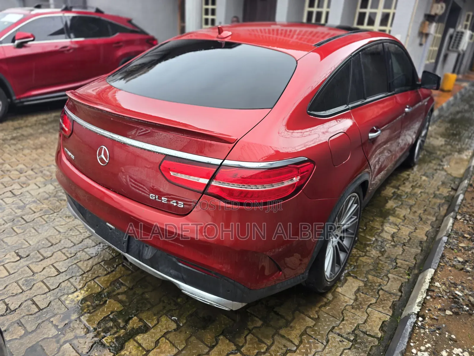 Mercedes-Benz GLE-Class 2017 Burgundy