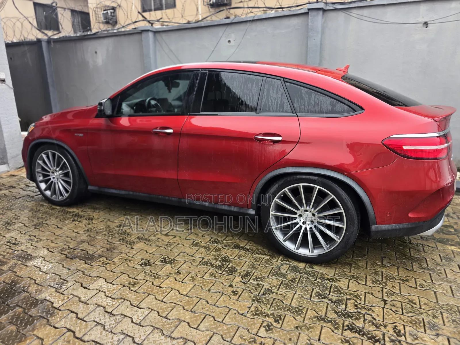 Mercedes-Benz GLE-Class 2017 Burgundy