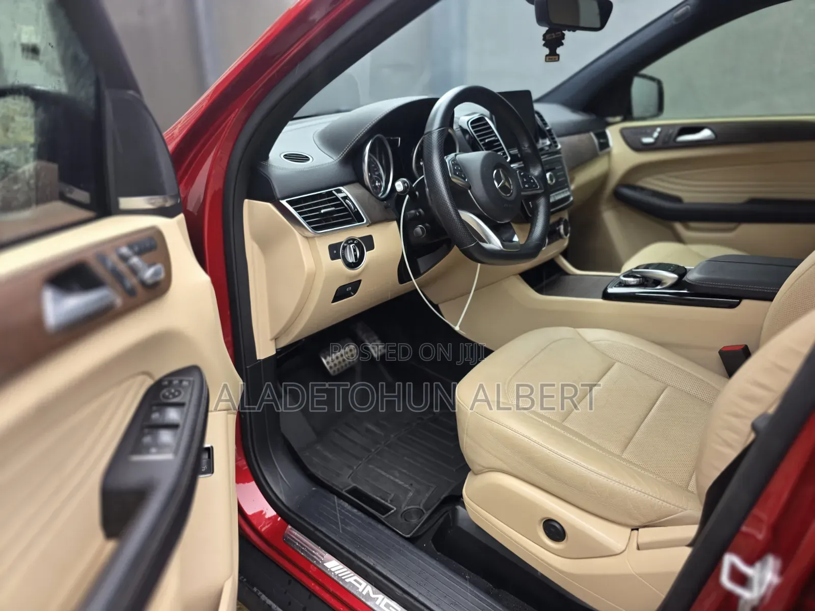 Mercedes-Benz GLE-Class 2017 Burgundy