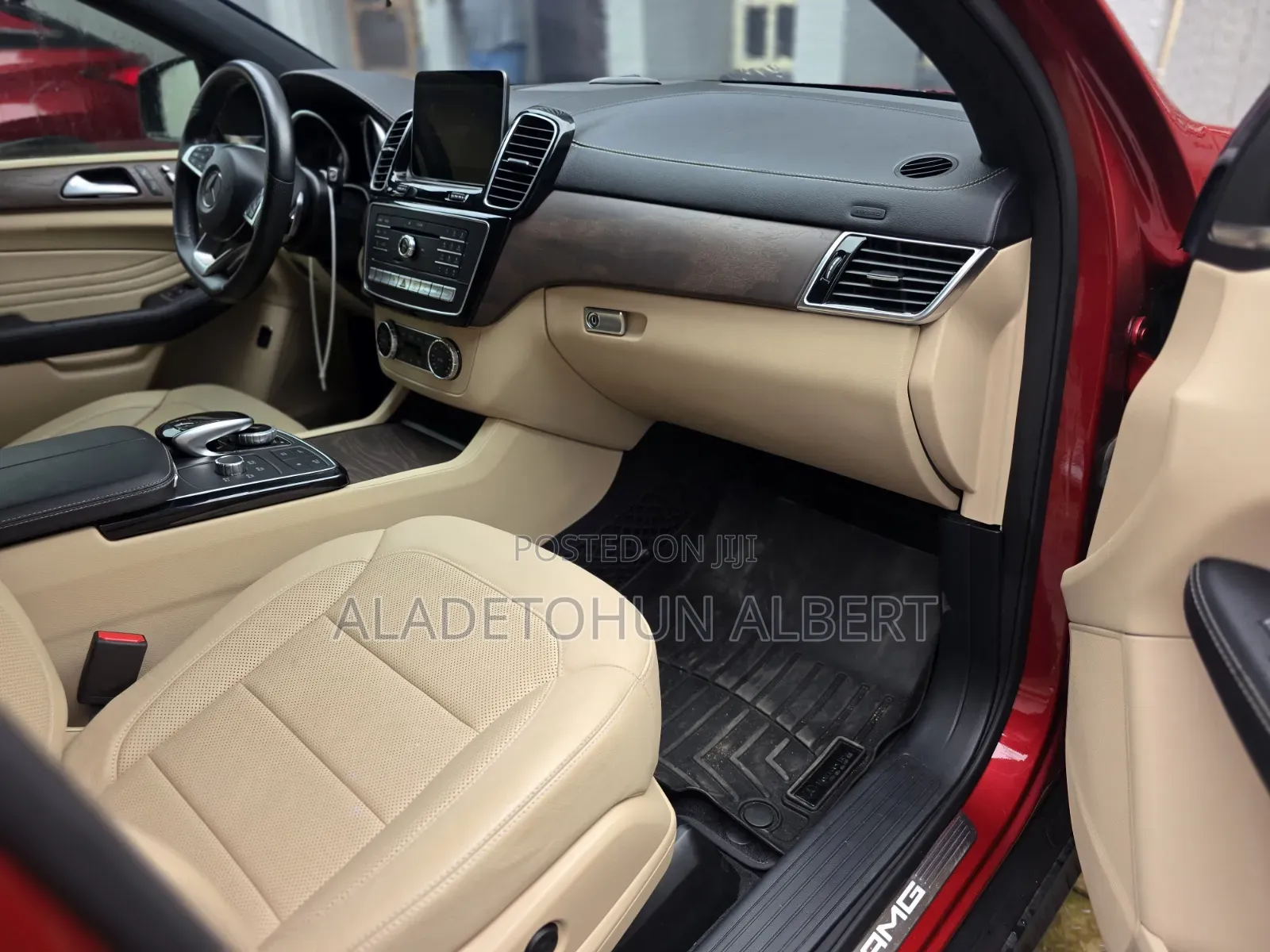 Mercedes-Benz GLE-Class 2017 Burgundy