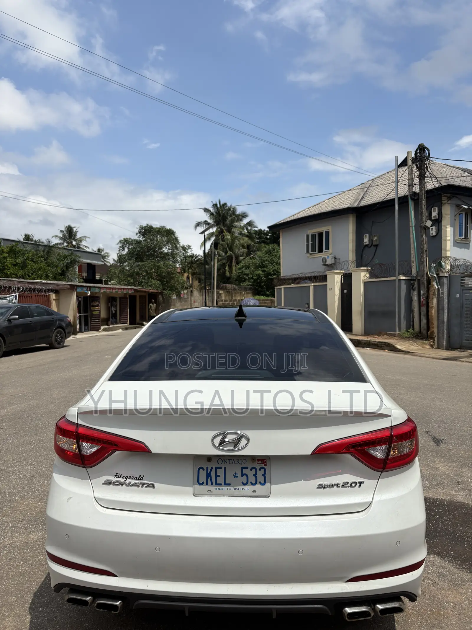 Hyundai Sonata 2015 White