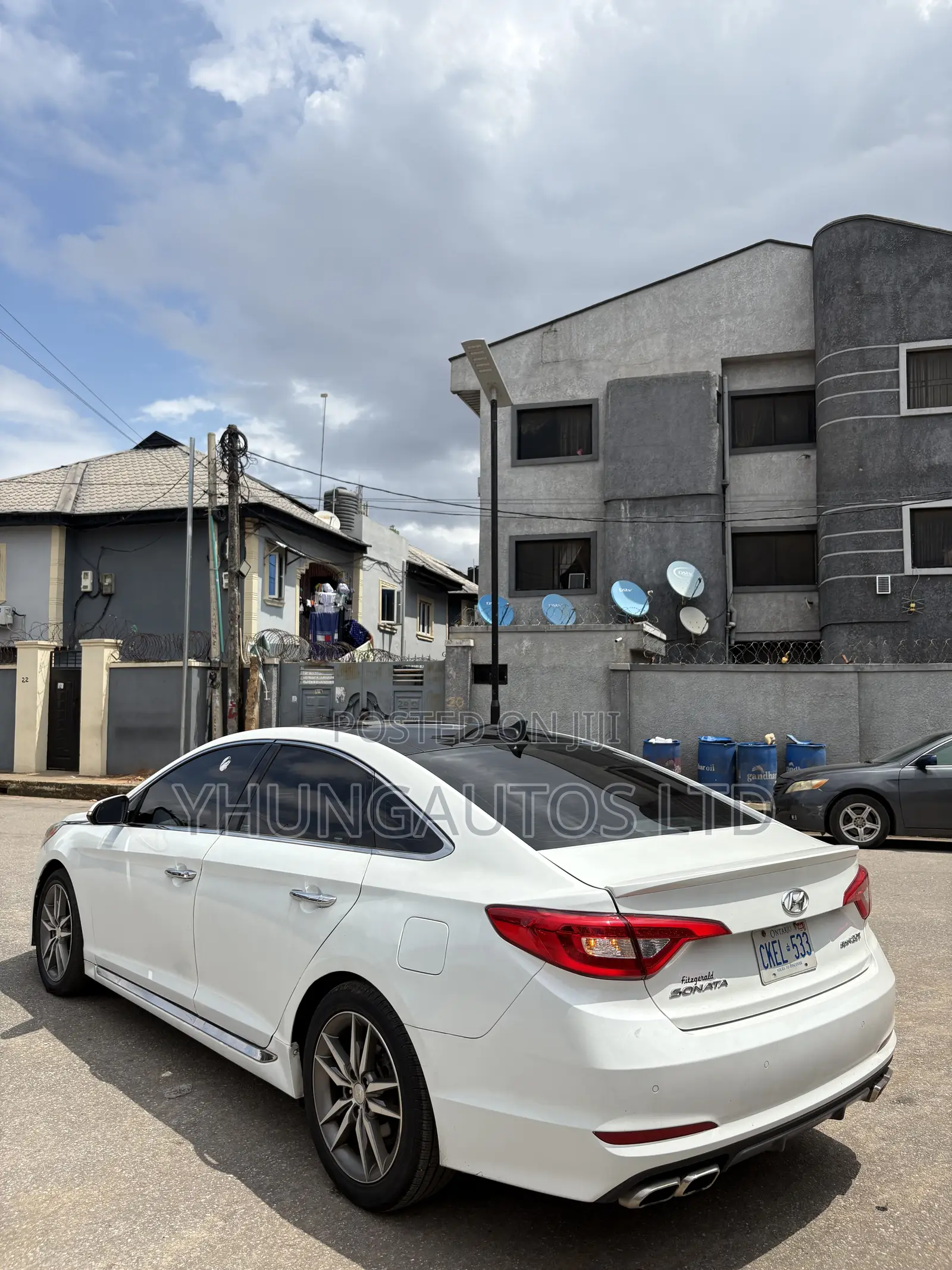 Hyundai Sonata 2015 White