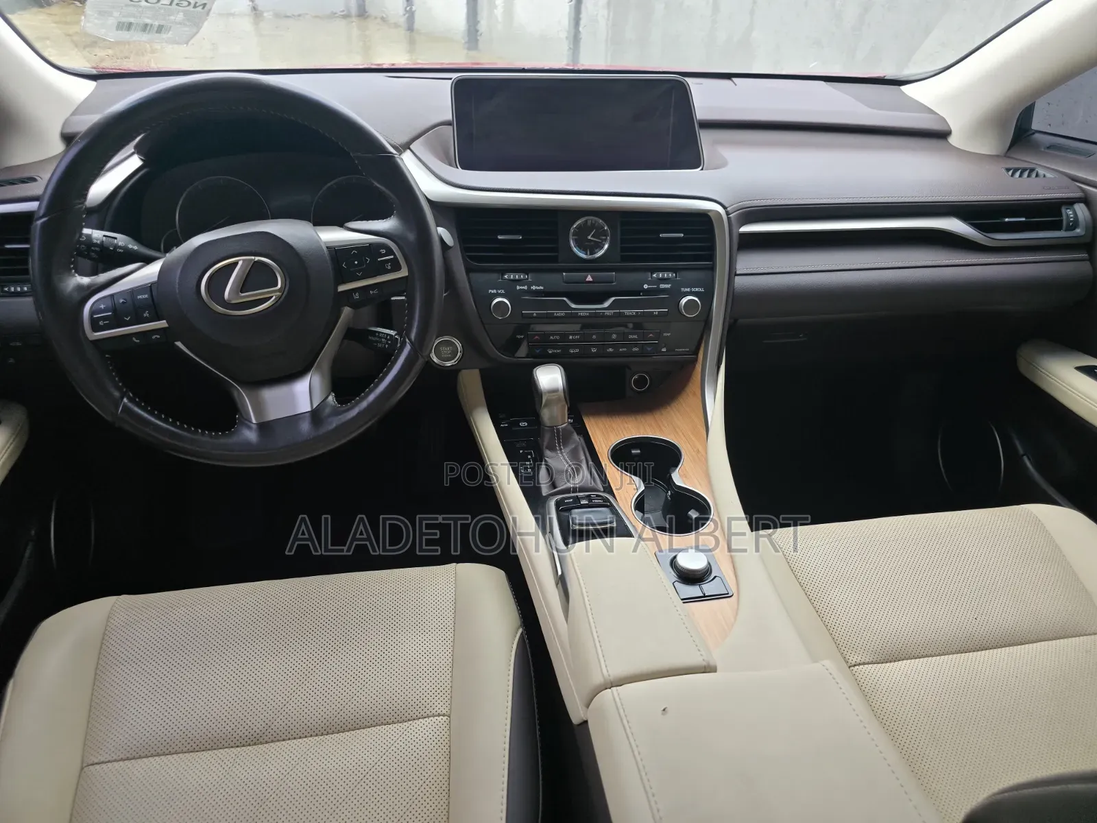Lexus RX 2019 Burgundy
