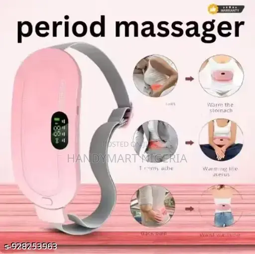 Portable Cordless Menstrual Heating Pad and Massage Belt