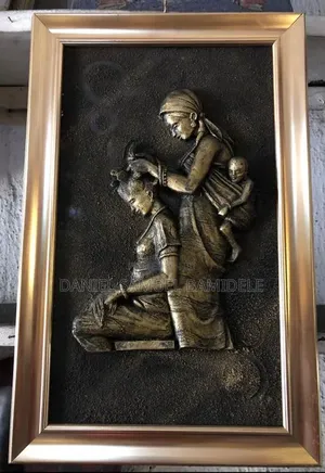 Sculpture Relief Well Hanging