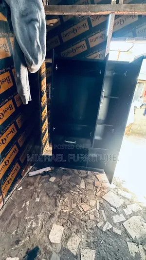 42inches by 6ft Black Wardrobe