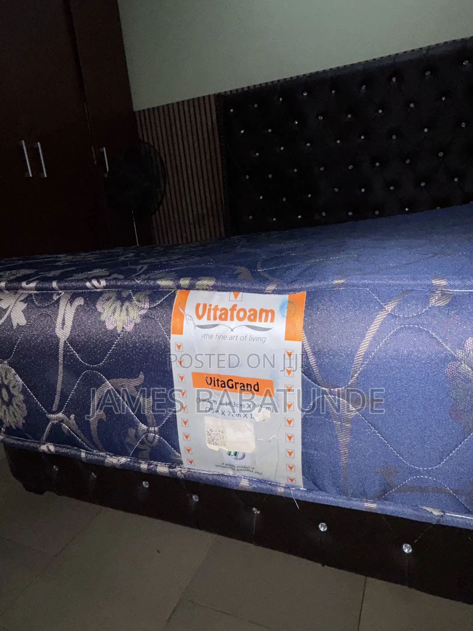 Vita Foam With Bed Frame Executive