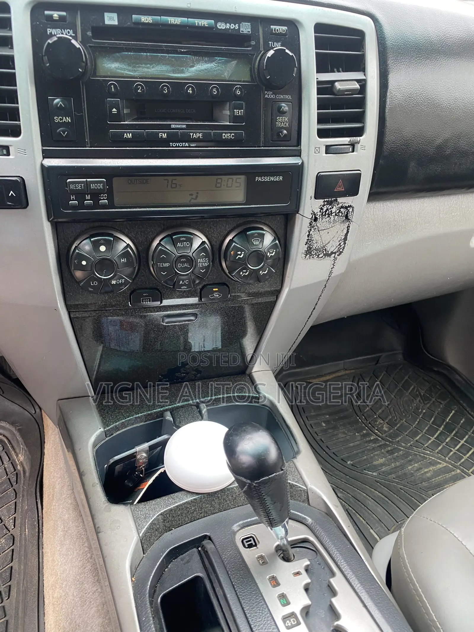 Toyota 4-Runner 4.7 2003 Gray