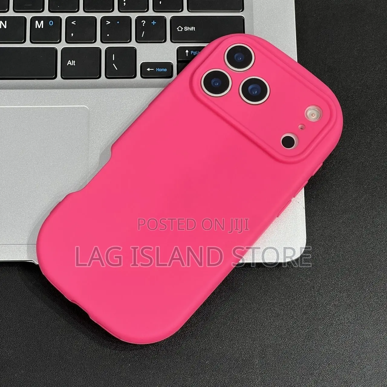 . Stylish Soft Tpu iPhone Case With Charm