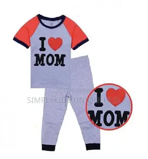 I Love Mom Pyjamas - 11t