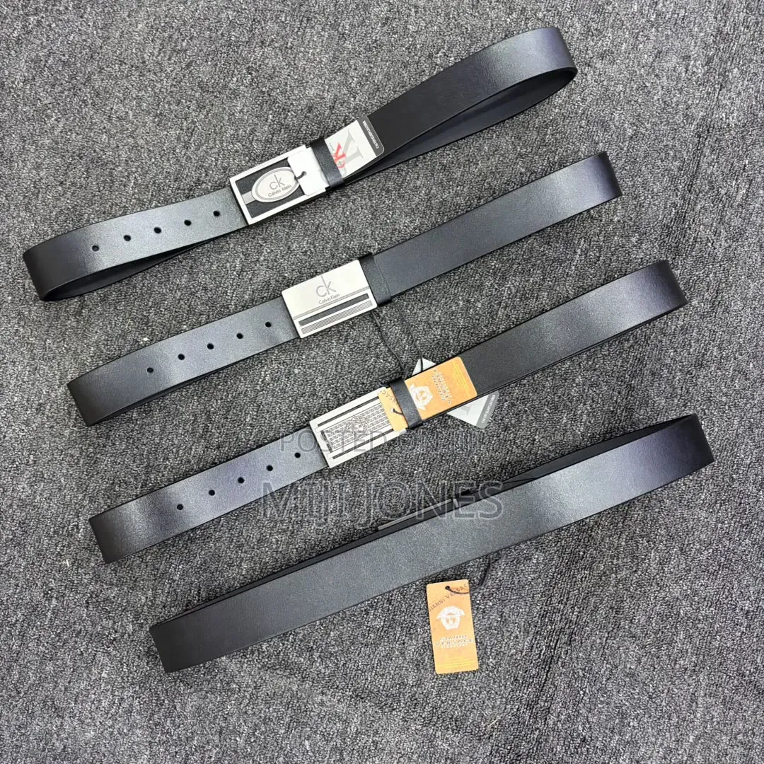 Men's Classic Leather Belt Now Available