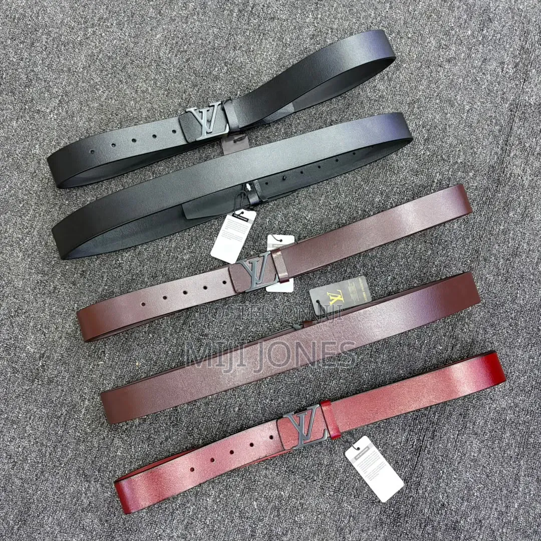Men's Classic Leather Belt Now Available