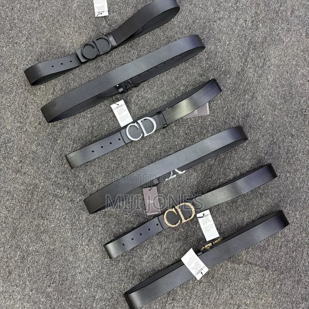 Men's Classic Leather Belt Now Available