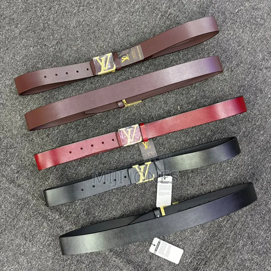Men's Classic Leather Belt Now Available