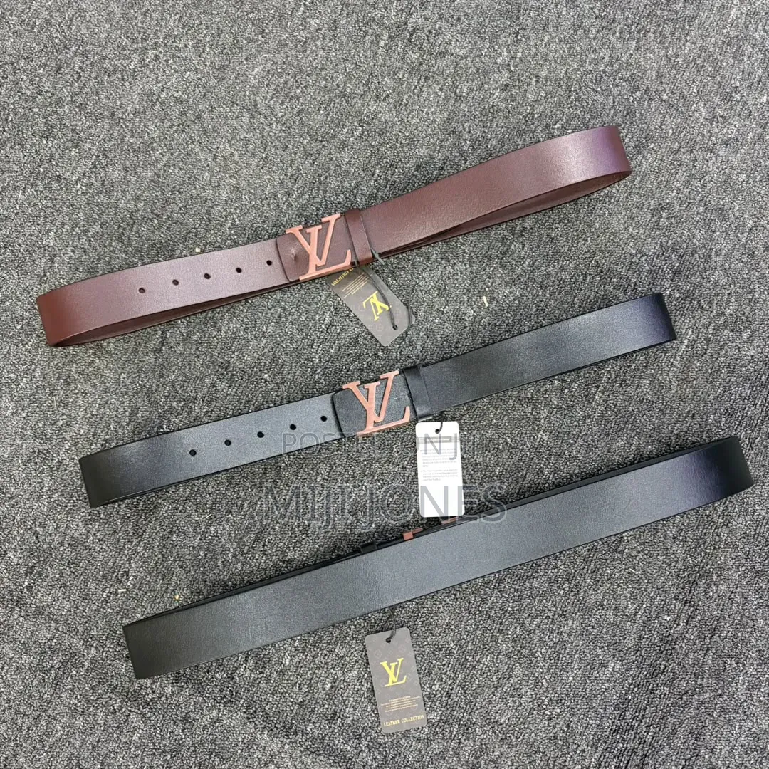 Men's Classic Leather Belt Now Available