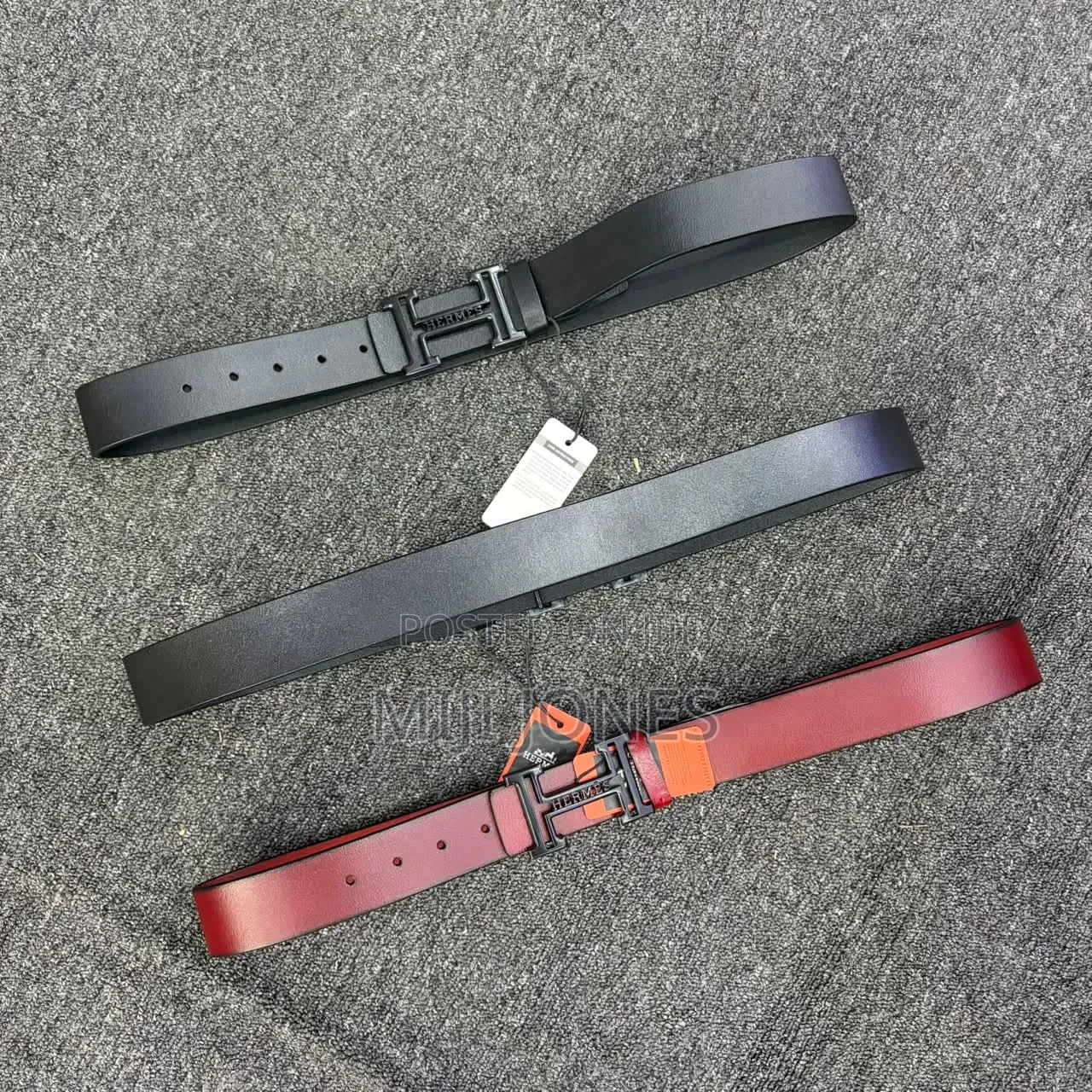 Men's Classic Leather Belt Now Available