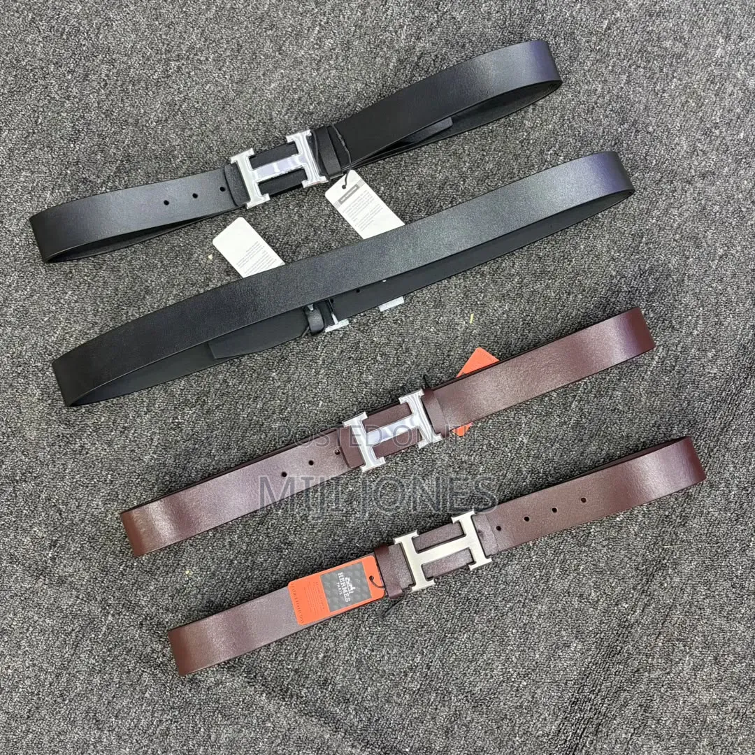 Men's Classic Leather Belt Now Available