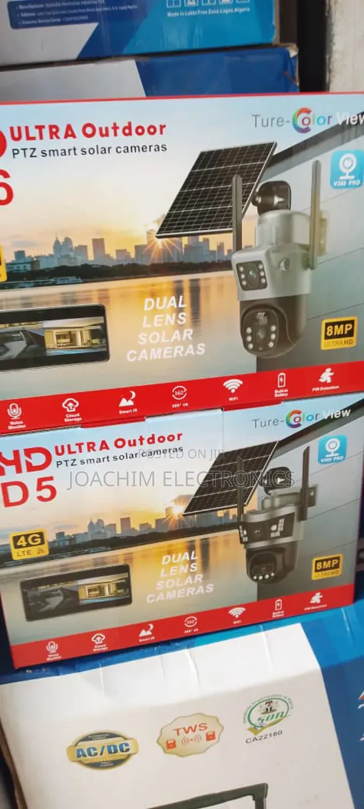 Dual Lense Camera 4g Solar