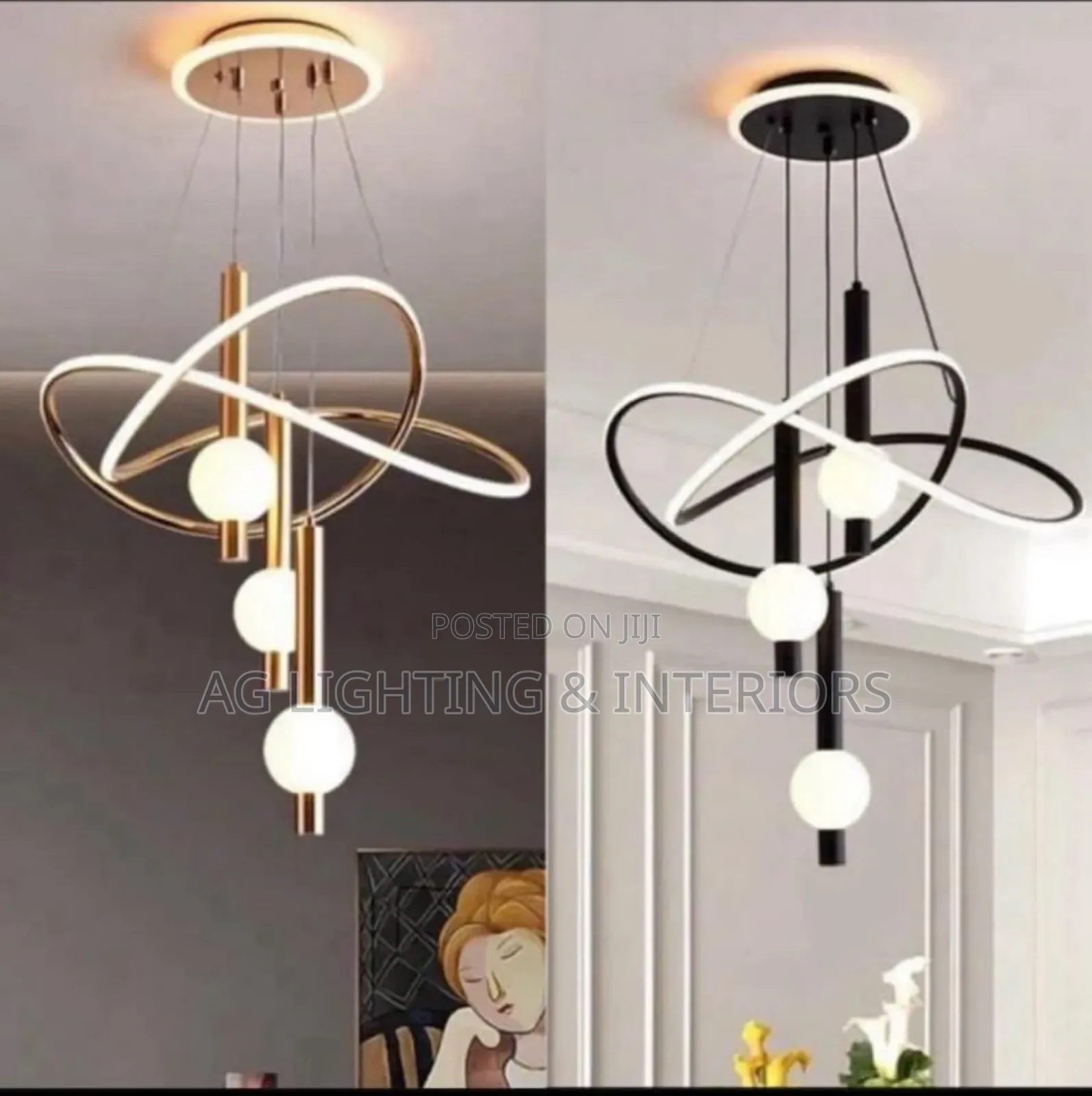 Led Dropping Chandeliers