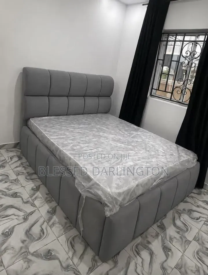 4,5/6 Luxury Full Paded Bubble Bed Frame