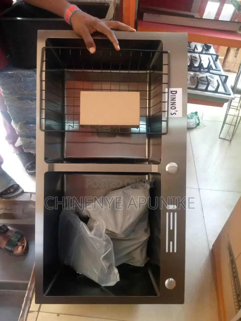 Quality Double Bowl Kitchen Zinc Without Tray