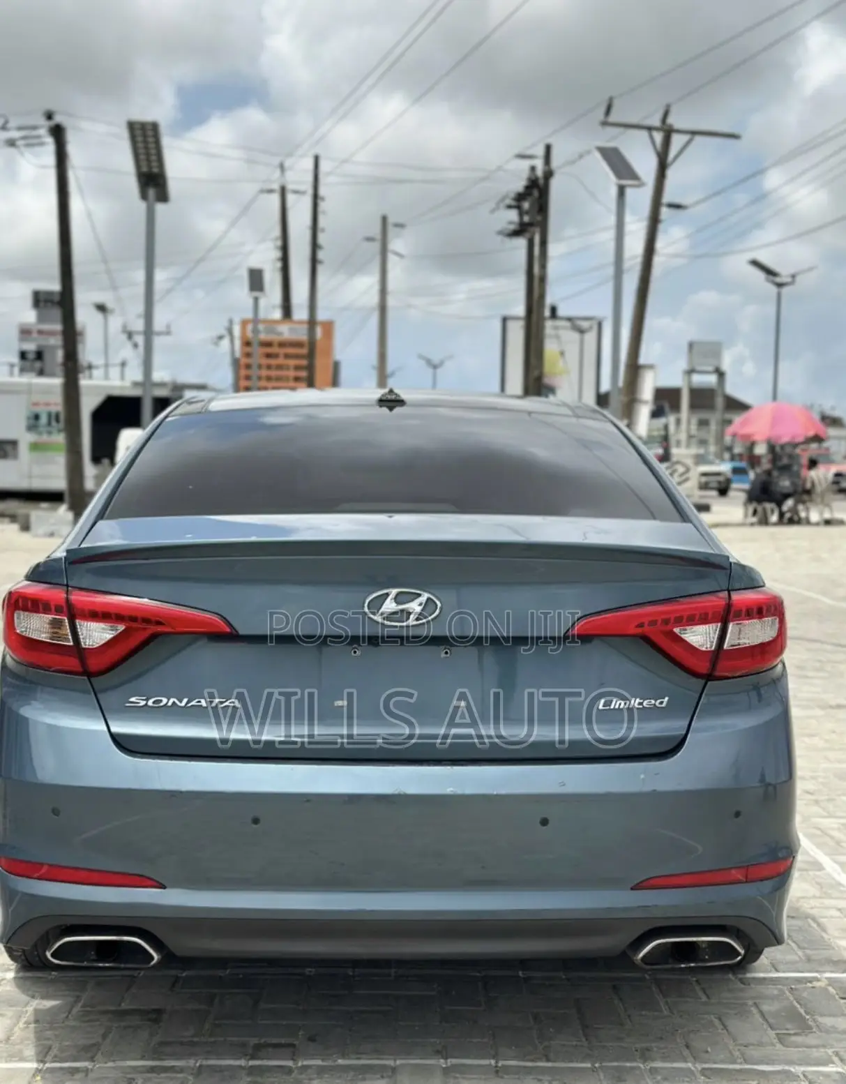 Hyundai Sonata 2016 Blue