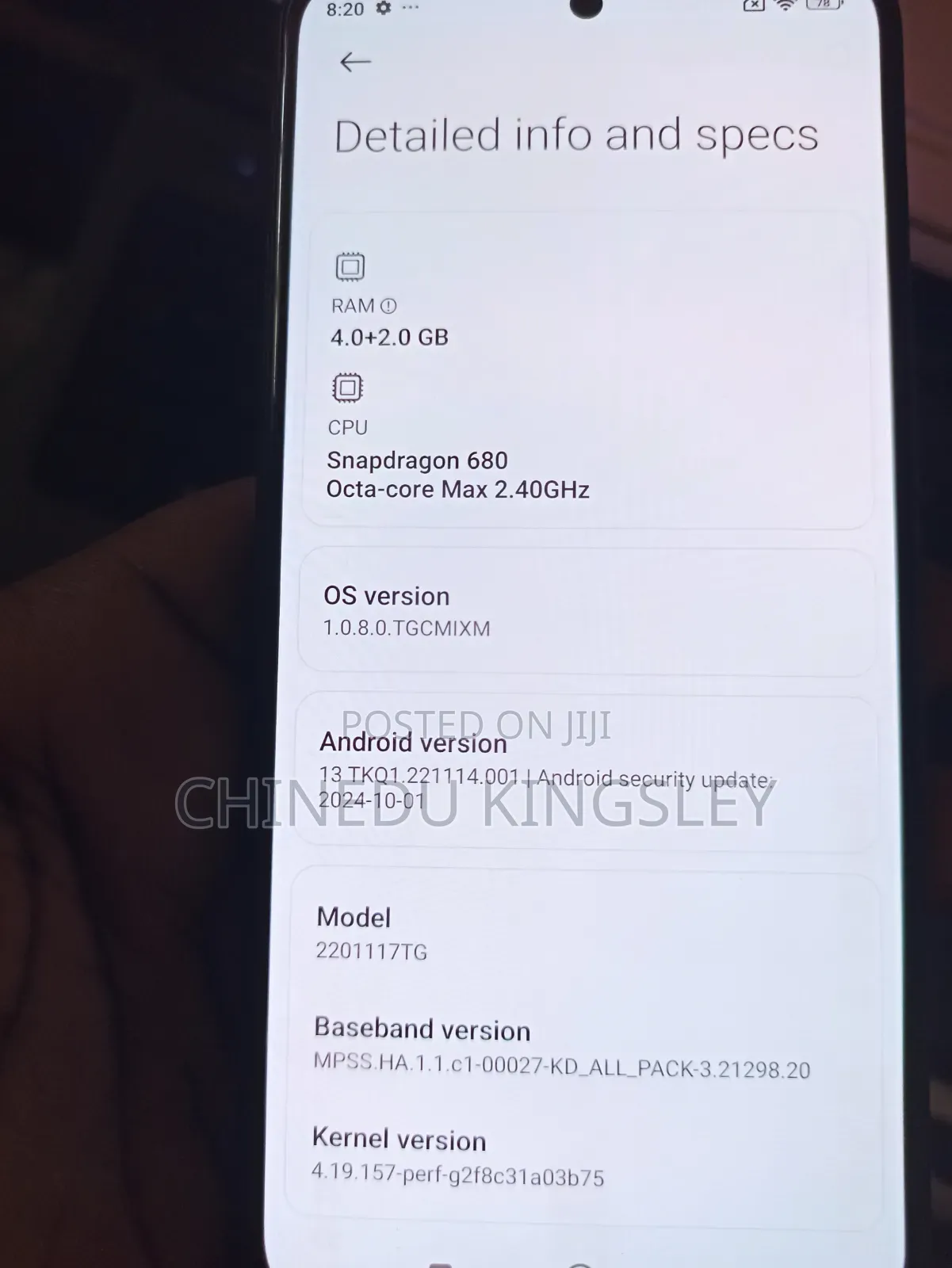 Xiaomi Redmi Note 11 128 GB Black