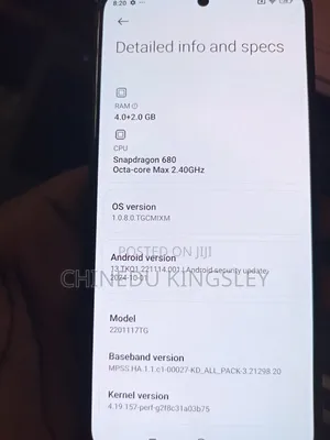 Xiaomi Redmi Note 11 128 GB Black