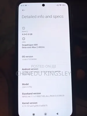 Xiaomi Redmi Note 11 128 GB Black