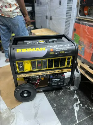 Original 8.5kva Firman Fpg8800e2 100% Copper Petrol Generator [Black].