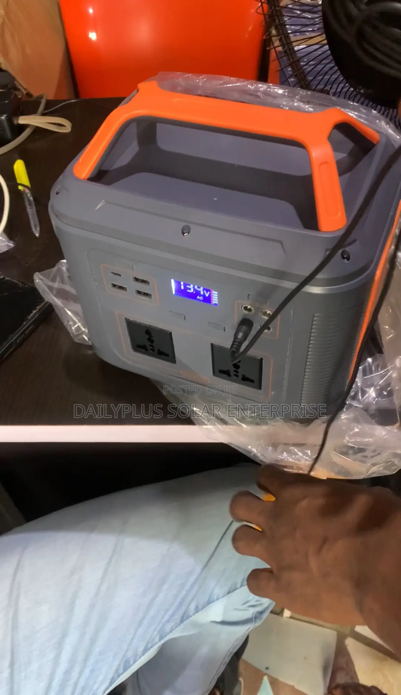 Fibon 500watts Solar Generator With Bulbs and Panel