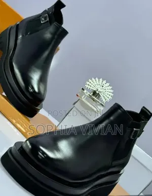 Louis Vuitton Platform Chelsea Ankle Boot
