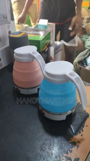 Foldable Silicone Electric Travel Kettle
