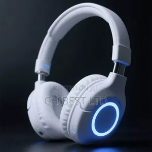 B39 Foldable Wireless Bluetooth Headphone With Rgb Light