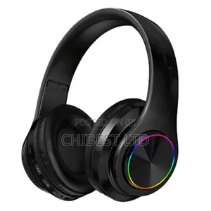 B39 Foldable Wireless Bluetooth Headphone With Rgb Light