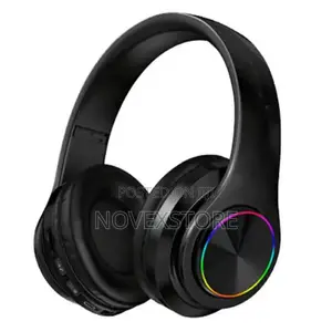 B39 Foldable Wireless Bluetooth Headphone With Rgb Light
